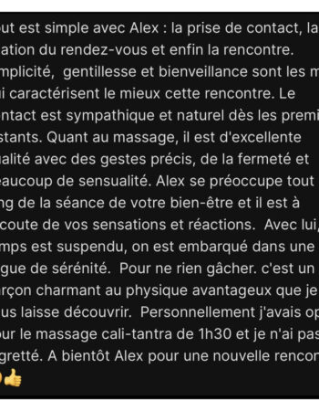 Massages pro PARIS pour hommes