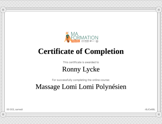 Ronny massages pour hommes